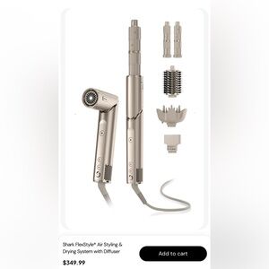 Shark FlexStyle Air Styling & Drying System - Silver